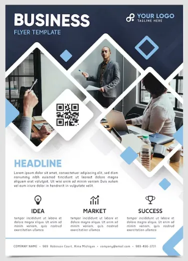flyer pour une entreprise