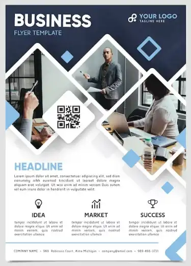 flyer pour une entreprise