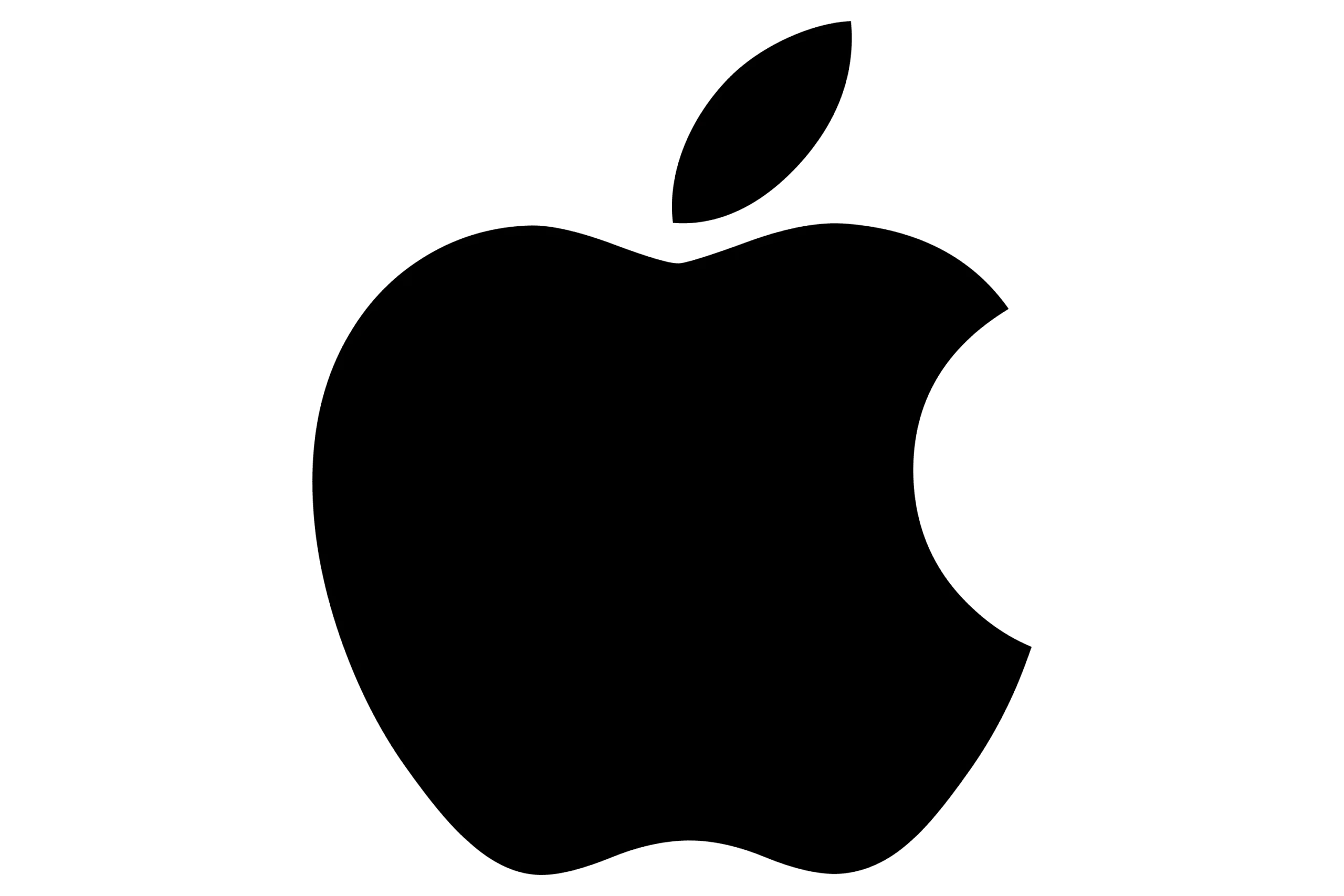 Logo de la marque d'objets électronique Apple