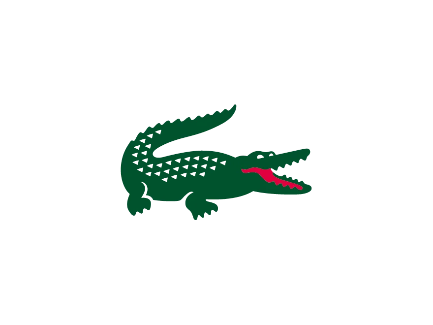Logo de la marque de vêtements Lacoste