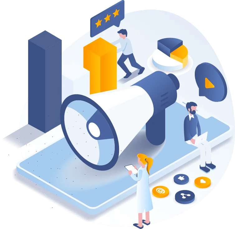 illustration strategie digitale marketingweb seo sea smo et referencement local